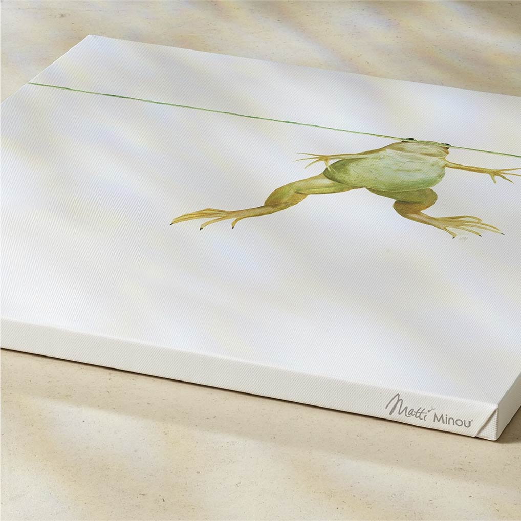 Premium Leinwand XENOPUS (FROSCH)
