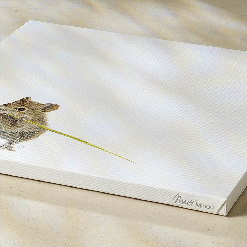 Premium Leinwand MAUS