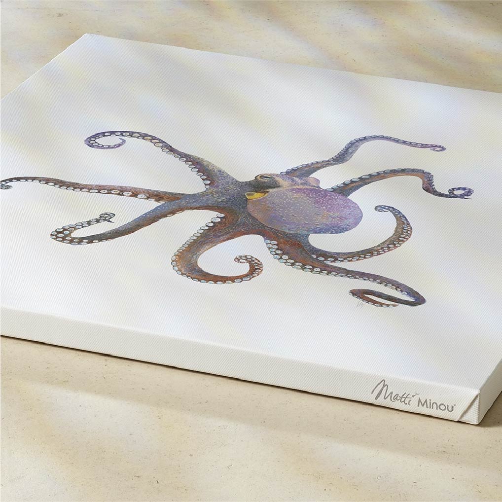 Premium Leinwand Oktopus