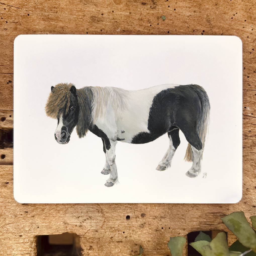 Brotzeitbrettchen Pony