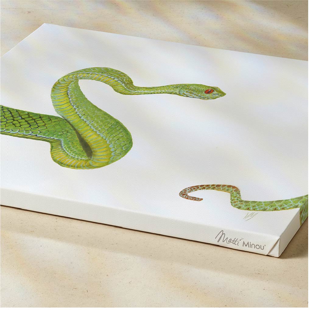 Premium Leinwand VIPER (SCHLANGE)