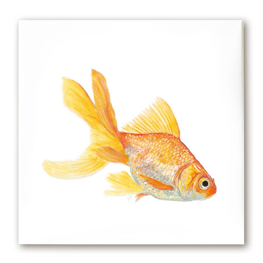 Premium Leinwand FISCH